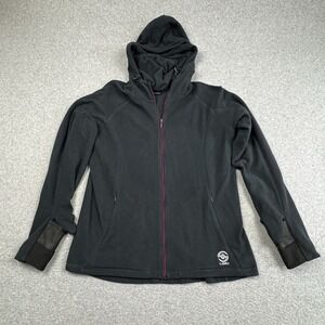 Loki Gear‎ Full Zip Tech Hoodie Womens Medium Built In Mask And Mittens Gorpcore